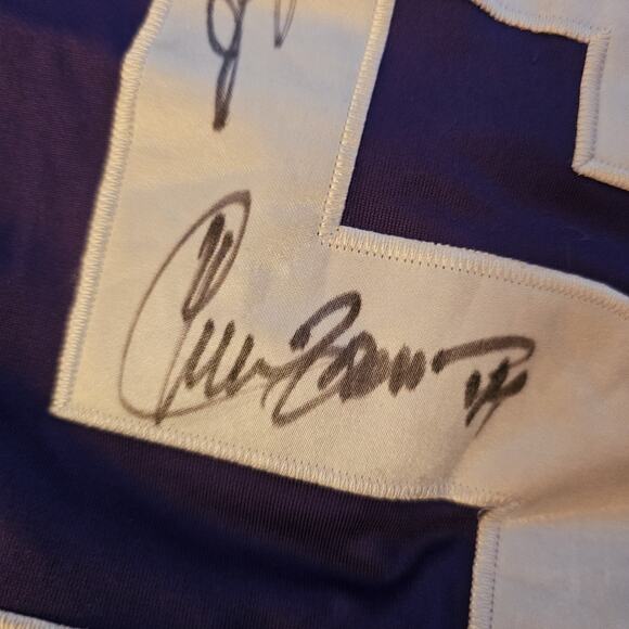 Vintage Teddy Bridgewater Signed Stitched Minnesota Vikings NFL Football Jersey - Picture 3 of 7